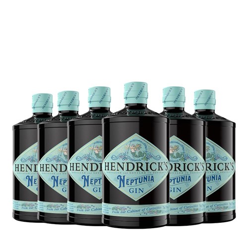 Case of 6 Hendricks Neptunia Gin 70cl (6x70cl)